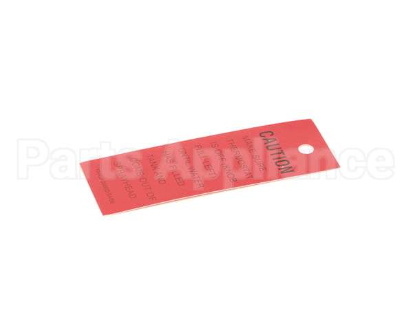 10003.0000 Bunn Tag, Thermostat-Red