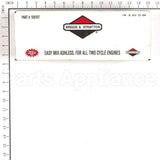 100107 Briggs & Stratton Oil-2Cycle Easy Mix