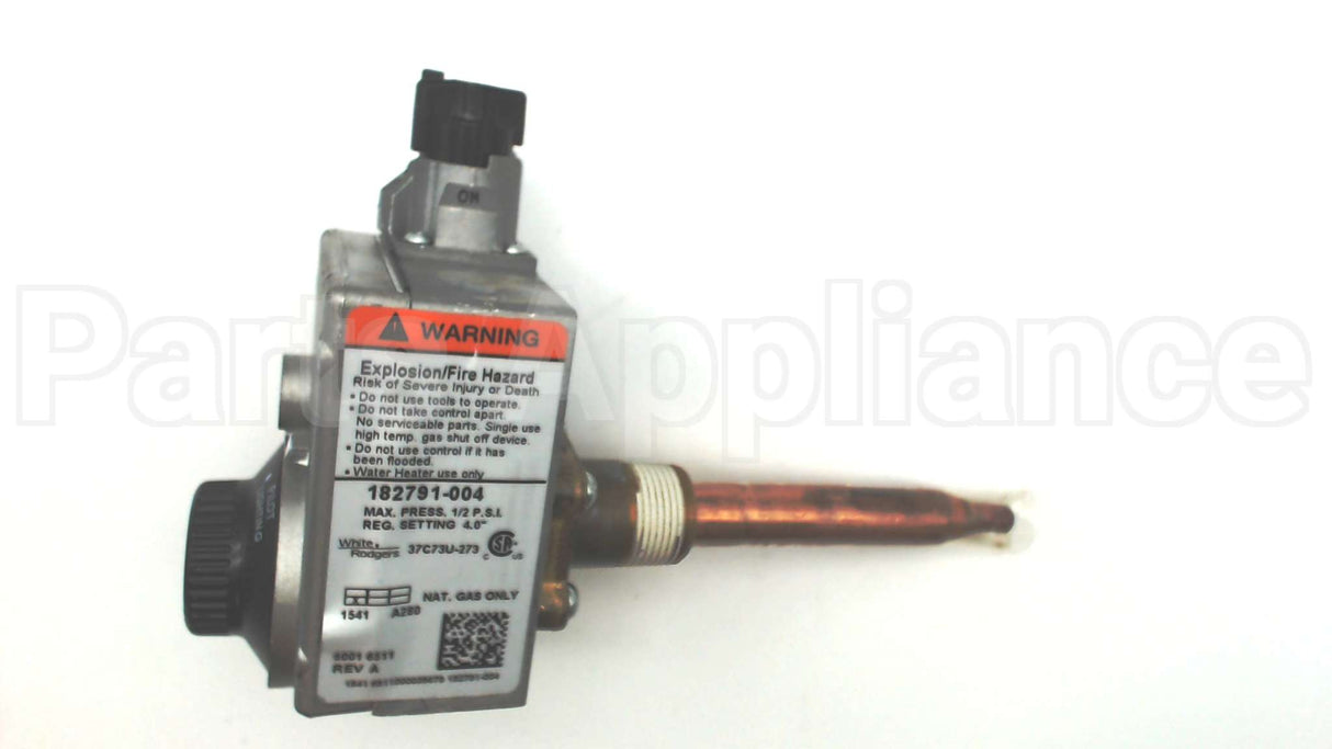 100109217 Lochinvar & A.o. Smith Natural Gas Control Valve