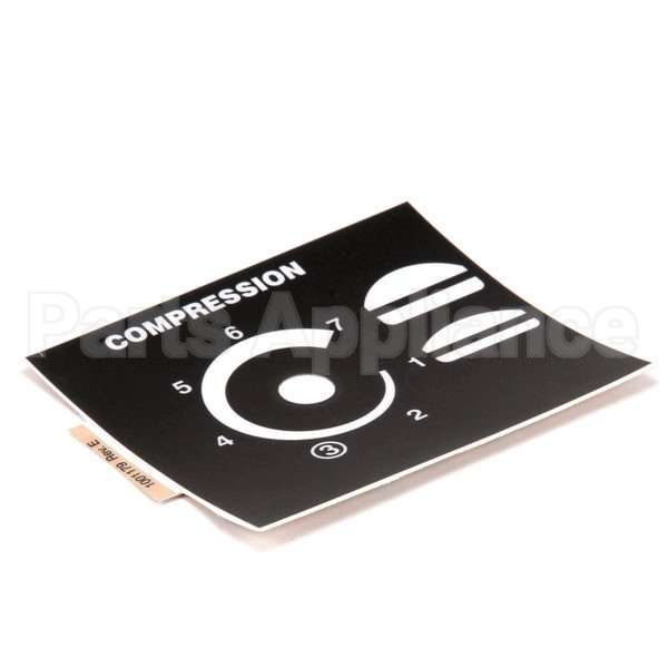 1001179 Compatible Roundup Label, Compression