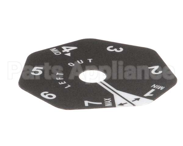 1001502 Antunes Left Hinge Cam Label