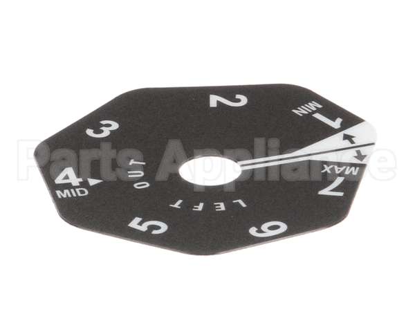 1001502 Antunes Left Hinge Cam Label