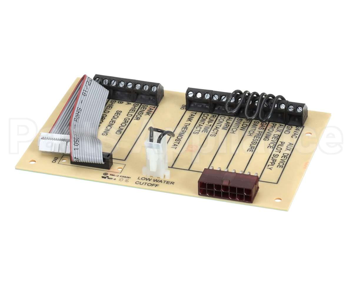 100208499 Lochinvar K,Connection Board,Low Volt,Aw150-800