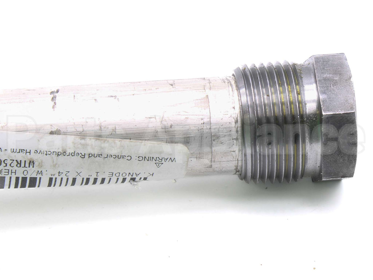 100208654 Lochinvar & A.o. Smith 1" X 24" Anode W/O Hex Bushing