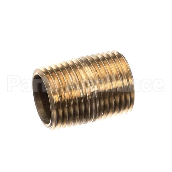 100209 Compatible Champion Nipple Close 1/2Npt Brass