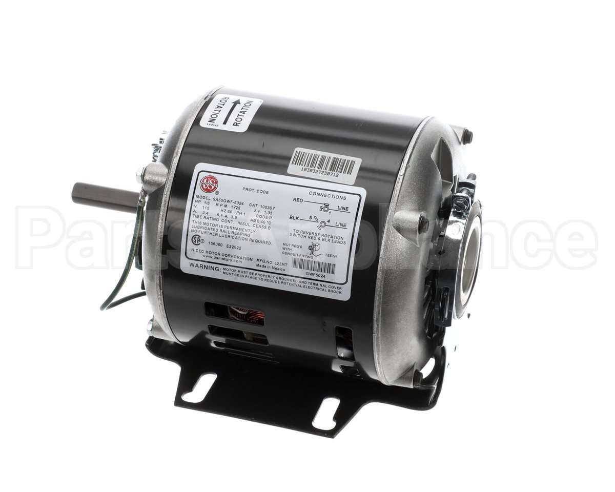100307 Loren Cook 1/6Hp 115V 1725 Rpm Motor