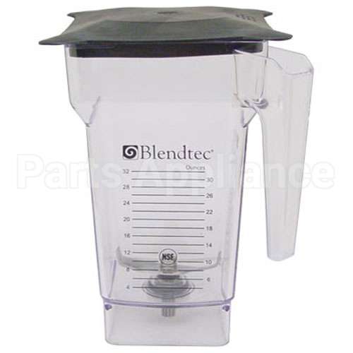 100343 Compatible Blendtec Container Assy Solid Lid