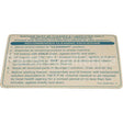 10035 Compatible Saniserv Saniserve Cleaning Decal