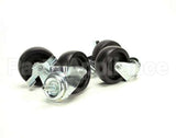 100436 Norlake Set Of 4 Casters