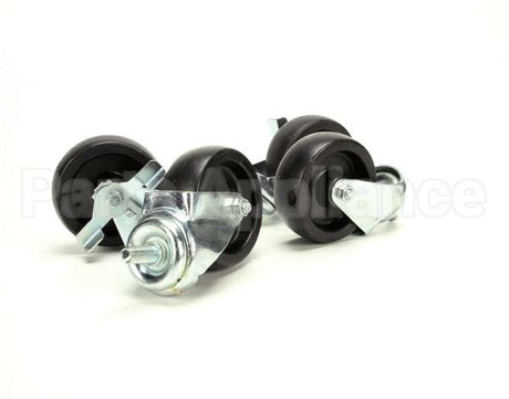 100436 Norlake Set Of 4 Casters