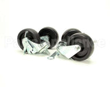100436 Norlake Set Of 4 Casters