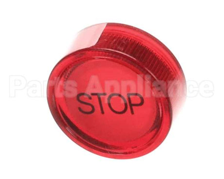 10054 Gaylord Red "Stop" Lens With "Stop" Inscription