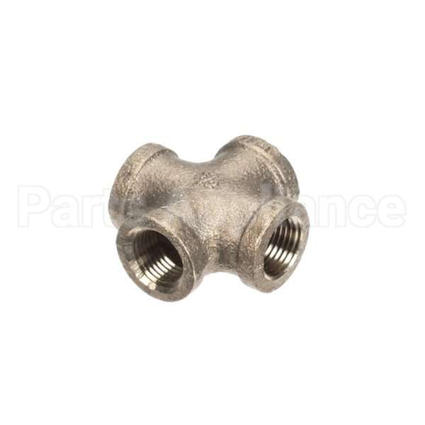 100598 Compatible Champion Cross 1/2 Npt Brass