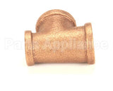 100676 Cleveland Tee;1/2Inx3/8 Inx1/2 In; Brass