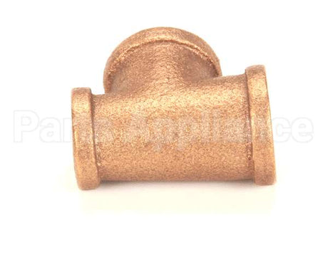 100676 Cleveland Tee;1/2Inx3/8 Inx1/2 In; Brass