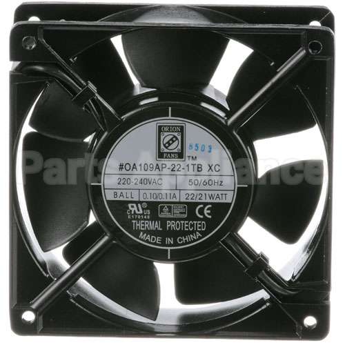 100757 Compatible Turbo Chef Fan, Axial Cooling