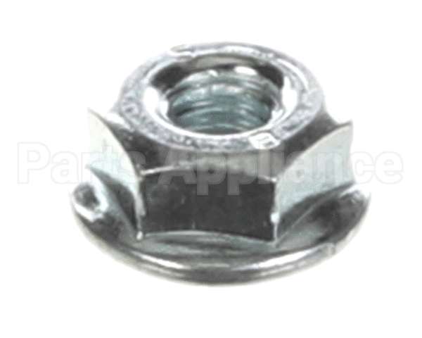 100913 Turbochef Nut, #10-32, Hex, Zinc, Serrated Flange