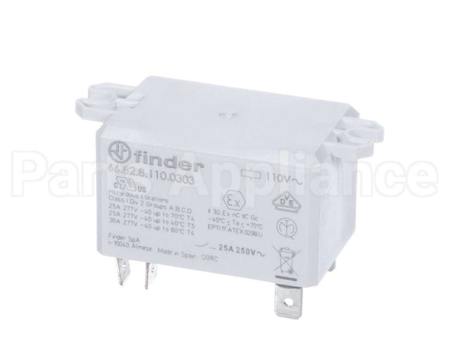 1020492 Perlick Damper Rly,Dual Zne 2Pole 30A