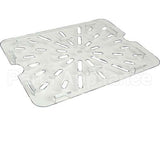 1023507 Compatible Carlisle Foodservice Shelf, Drain(Half, Clear)