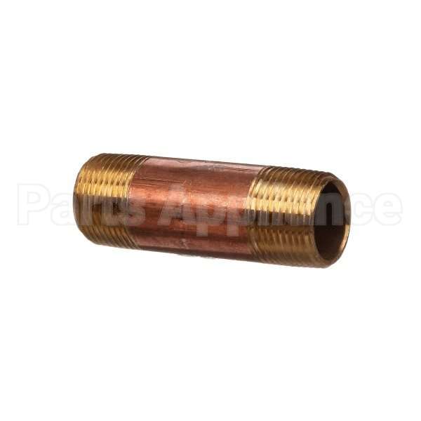 102470 Compatible Champion Nipple 3/4X3 Brass