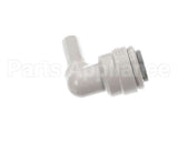 1025.00032.00 Fetco Plug In Elbow, 1/4 Stem Od X 1