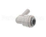 1025.00032.00 Fetco Plug In Elbow, 1/4 Stem Od X 1