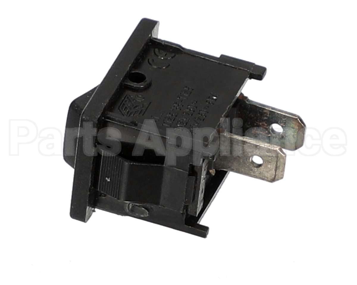 1026317A Perlick Switch, Momentary, Black, Fan Symbol