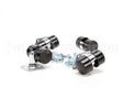 10314-01 Silver King Kit Casters 1 7/16 Wh/1 3/4 Th