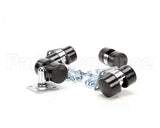 10314-01 Silver King Kit Casters 1 7/16 Wh/1 3/4 Th