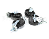 10314-03 Silver King Kit Caster Stem 5In Wh/6 Th