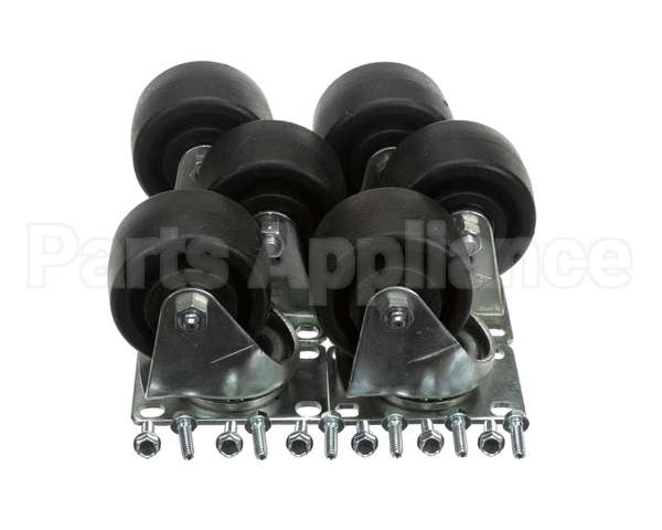 10314-105 Silver King 4'' Caster Plate Kit W/O Brake