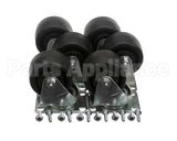 10314-105 Silver King 4'' Caster Plate Kit W/O Brake