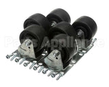 10314-105 Silver King 4'' Caster Plate Kit W/O Brake