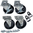 10314-75 Compatible Silver King Caster Kit Plate 5 (4 Per)
