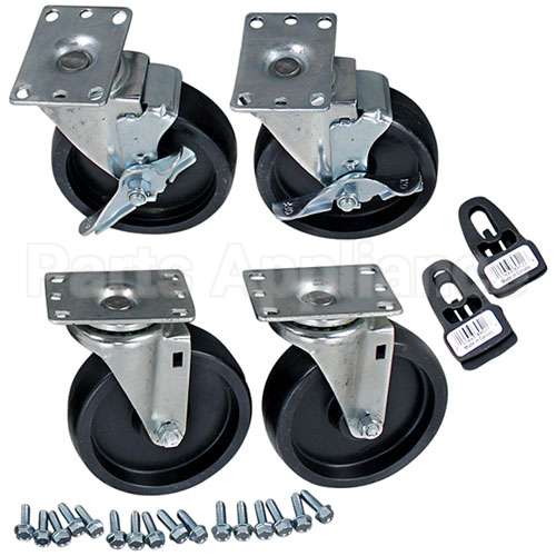 10314-75 Compatible Silver King Caster Kit Plate 5 (4 Per)