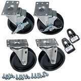 10314-75 Compatible Silver King Caster Kit Plate 5 (4 Per)