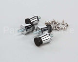 10314-95 Silver King Kit Leg 1In Silver W/ Rubber P