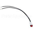 10407 Compatible American Range Signal Light 1/2" Red 125V