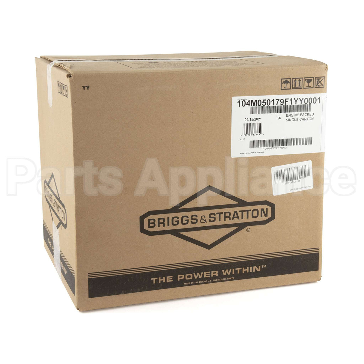 104M05-0179-F1 Briggs & Stratton Engine Packed Single Carton