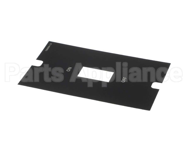 106694 Cleveland Label;Power Control Panel Switch No