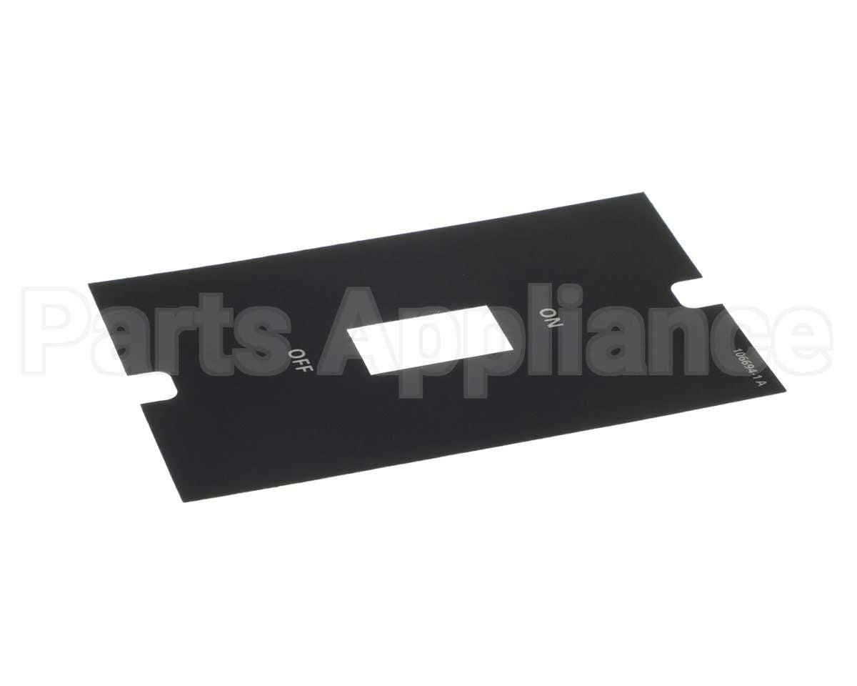 106694 Cleveland Label;Power Control Panel Switch No