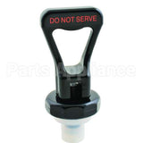 1071-00020-00 Compatible Fetco Faucet, Upper (Black)