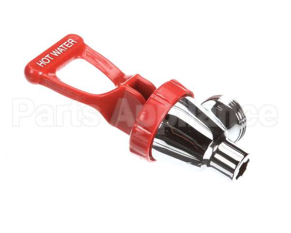 1071.00011.00 Fetco Faucet, Complete W/Red Handle,