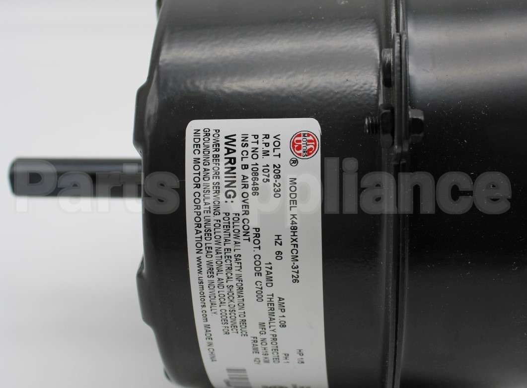 1086486 International Comfort Products 208/230V 1/5Hp 1075Rpm Motor