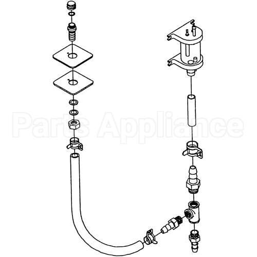 108727 Compatible Midwest Appliance Parts Kit, Conversion -Descaler Port