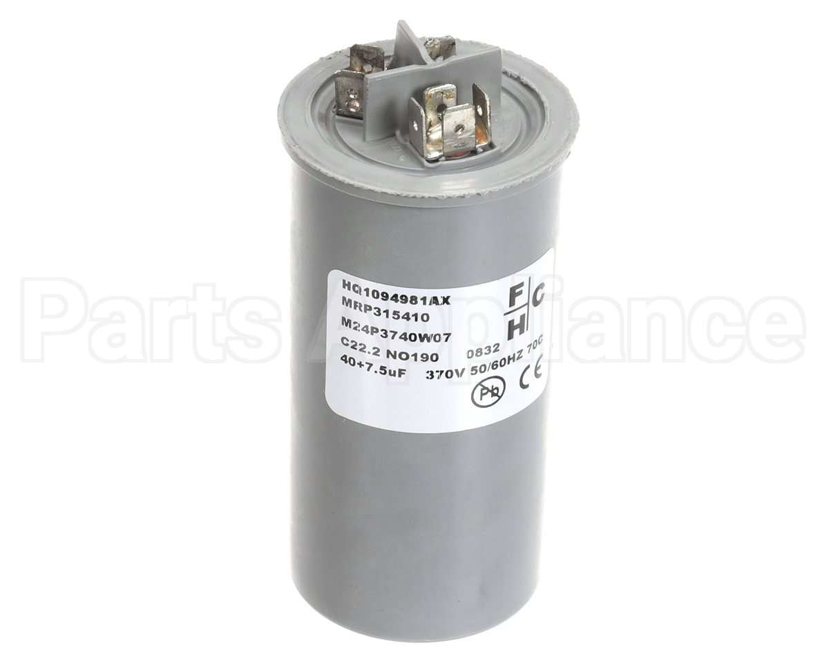 1094981 International Comfort Products Capacitor Rnrp370V7.5+40Aerolk