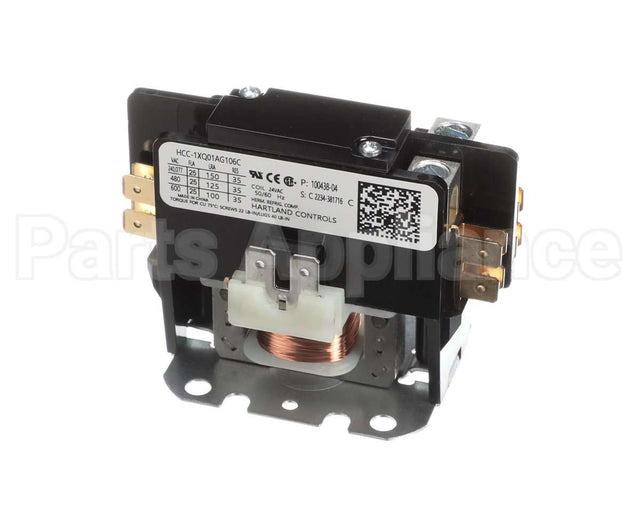 10F73 Lennox 24Vcoil Spst 25A Contactor