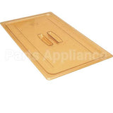 10HPCH-150 Compatible Cambro Hot Lid Full Solid-150 Amber