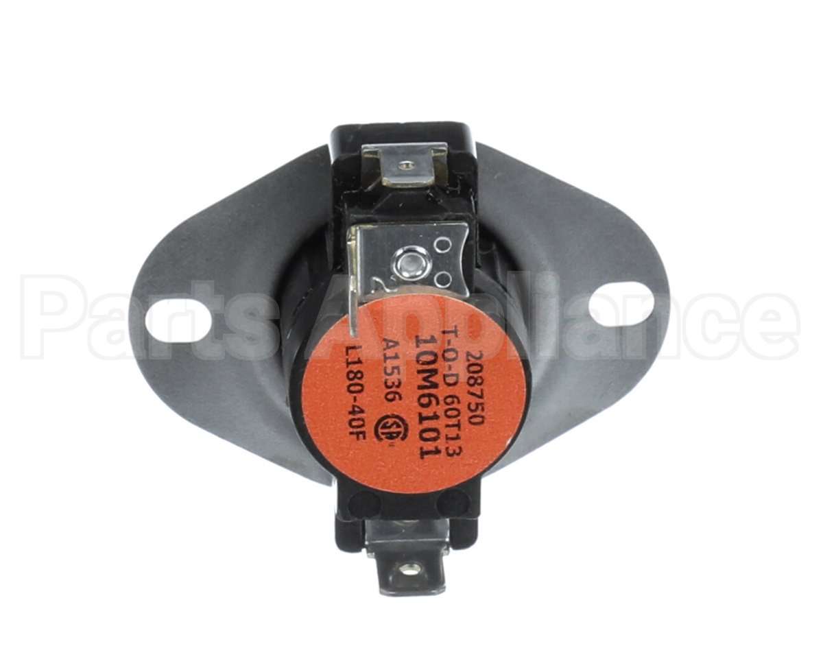 10M61 Lennox Limit Control, 180 Deg F, Spdt, Orange L