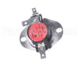 10M75 Lennox Limit Control-Label Black W/ Red
